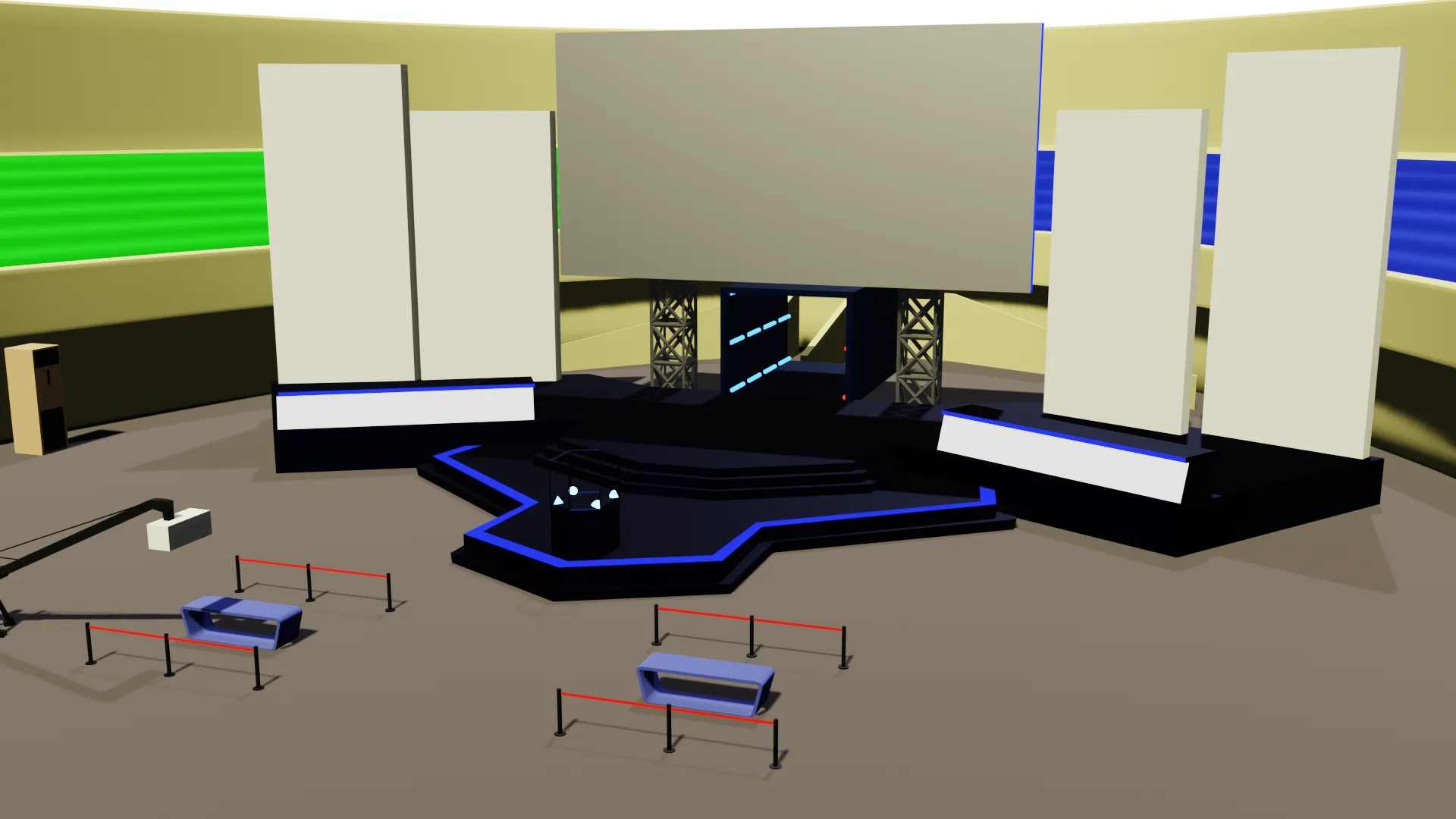 3D Event Stage Design