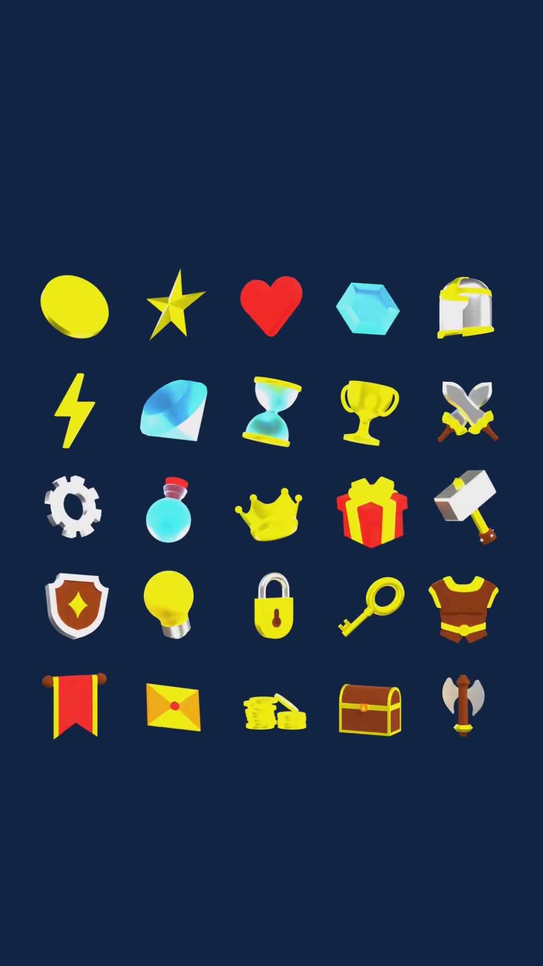 Game Icon 3D