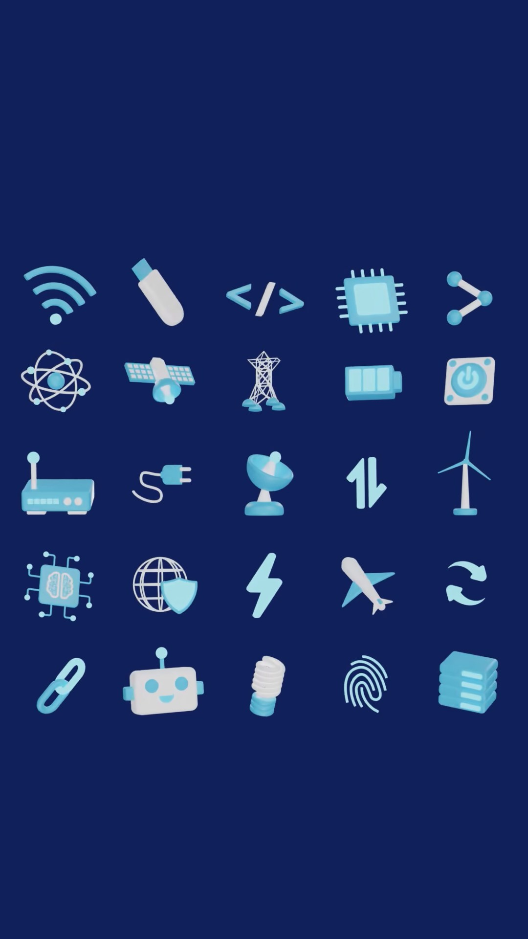 3D Technology Icon